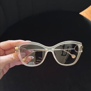 Ferragamo Transparent Sunglasses